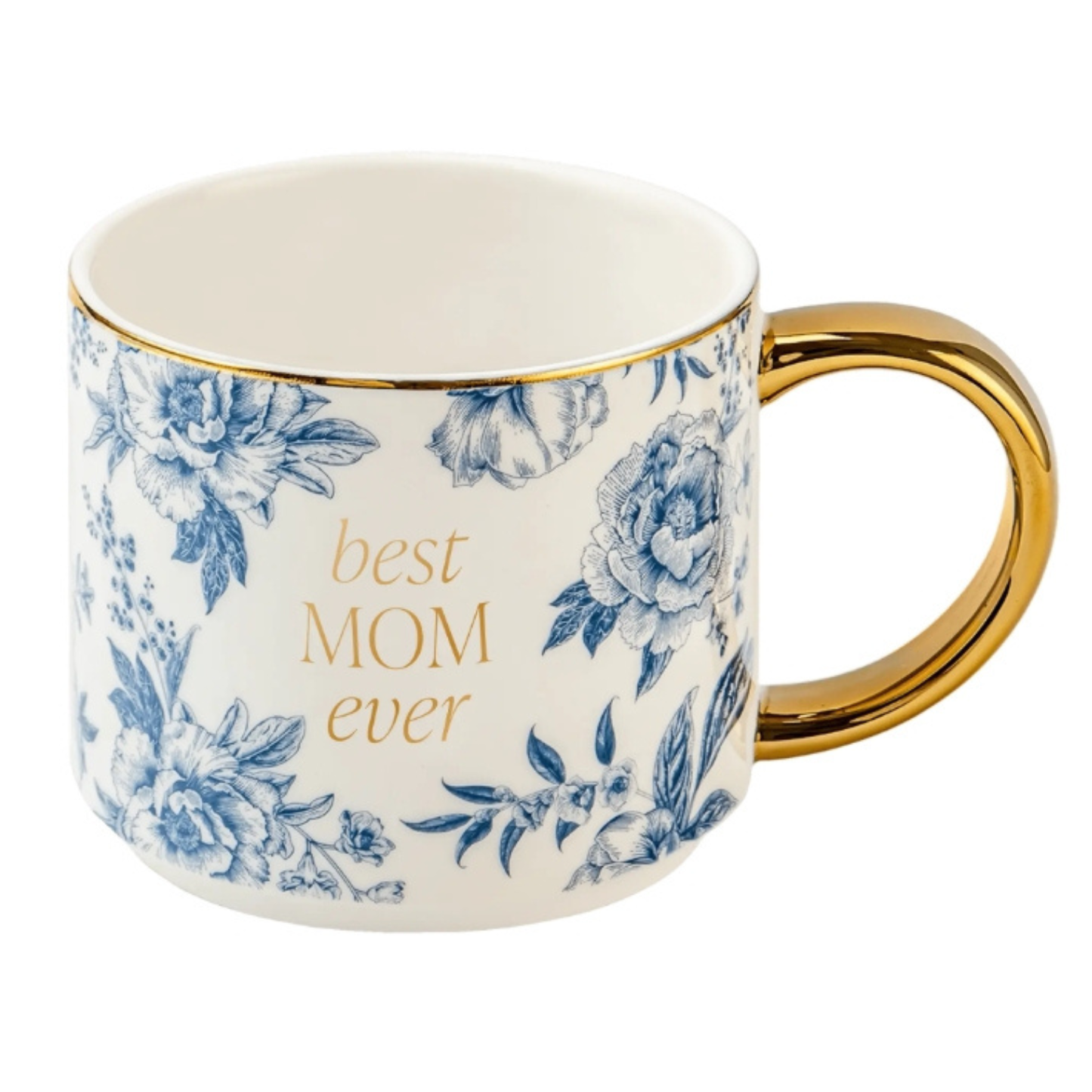 'Best Mom Ever' Botanical Bloom Mug