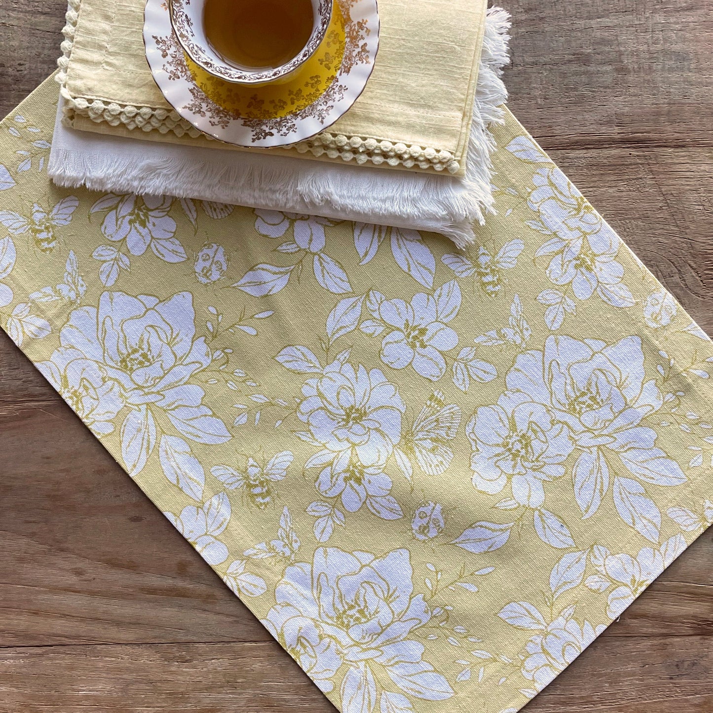 Jaune Floret Placemat Set of 4