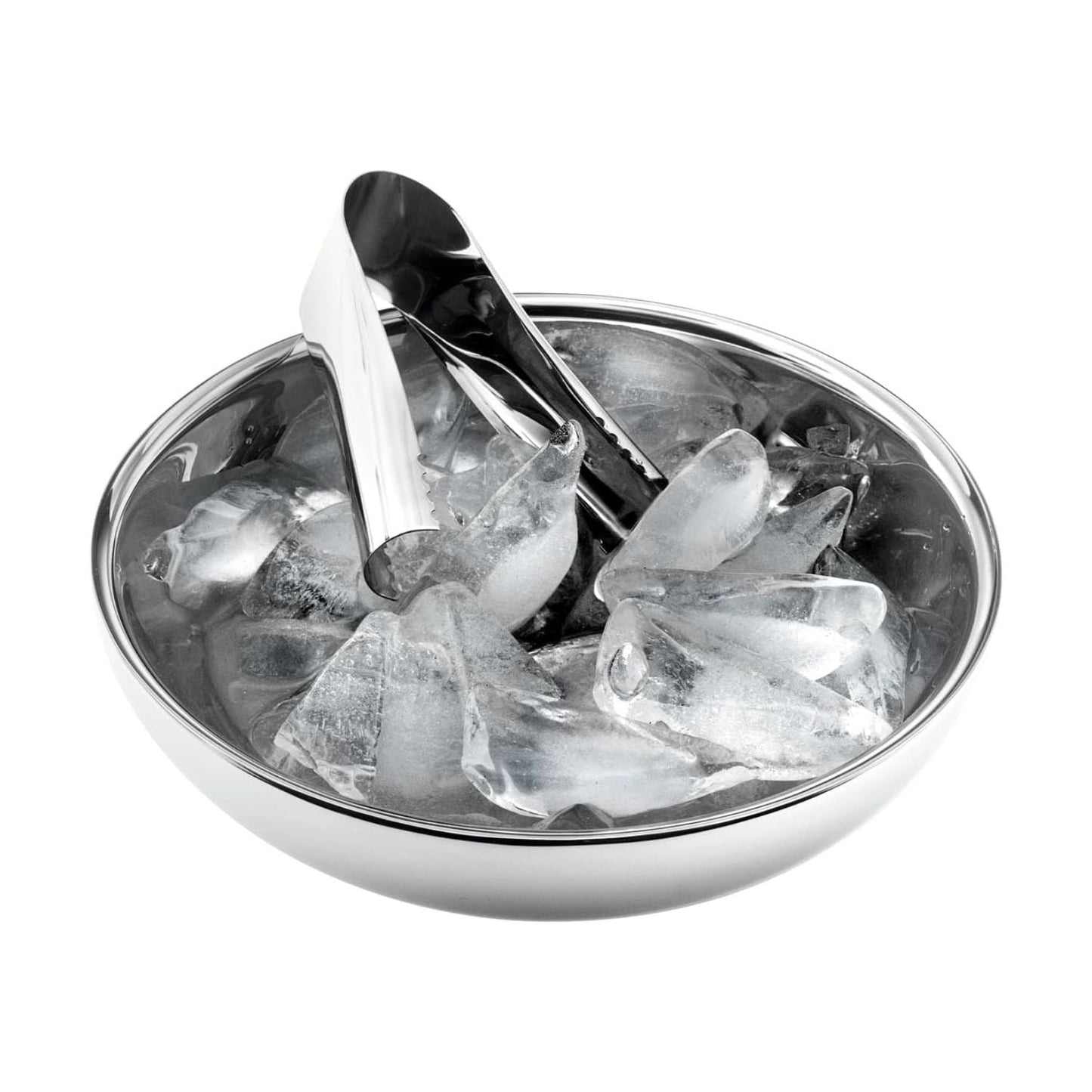 Round Ice Bucket Cooler with Tongs