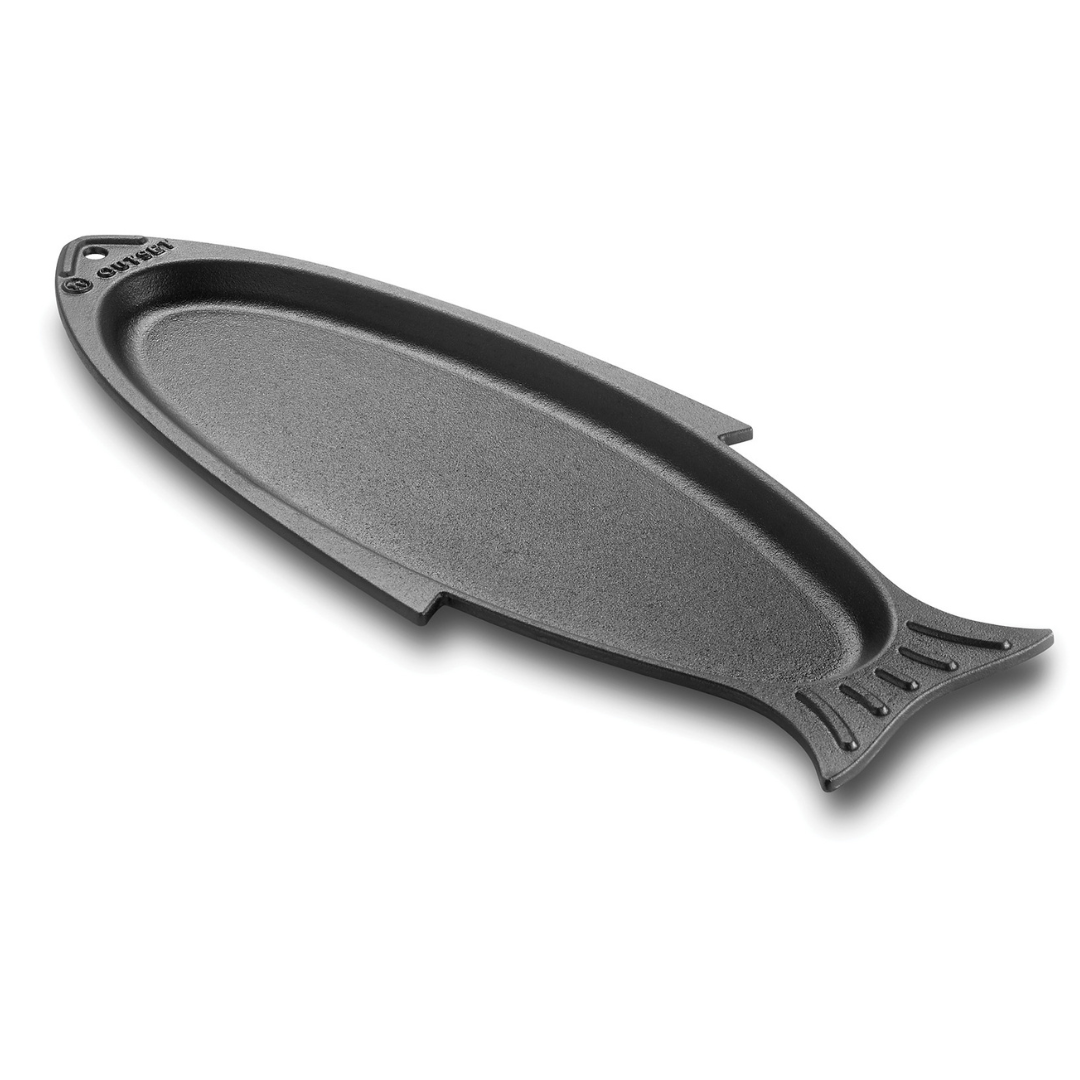 Chef's Cast Iron Fish Pan