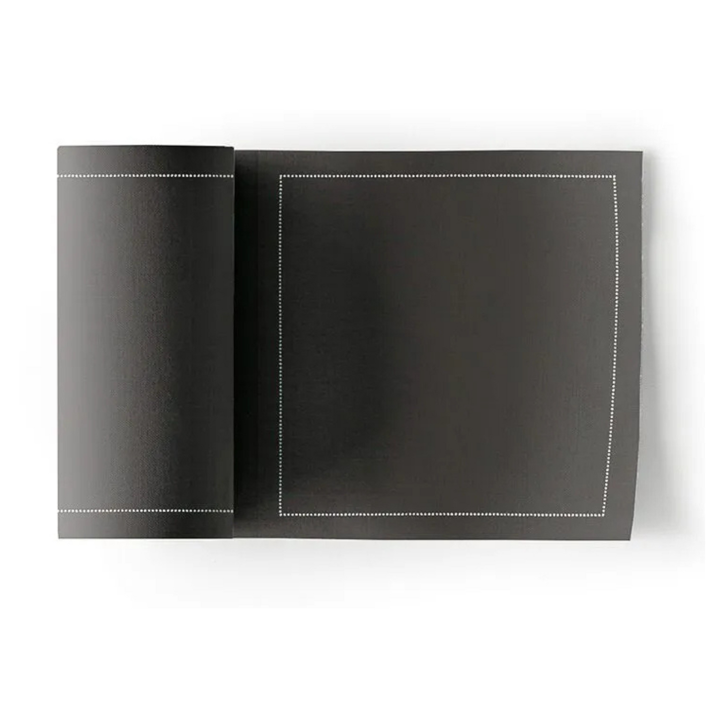 Reusable Grey Cotton Cocktail Napkins (50 pcs)