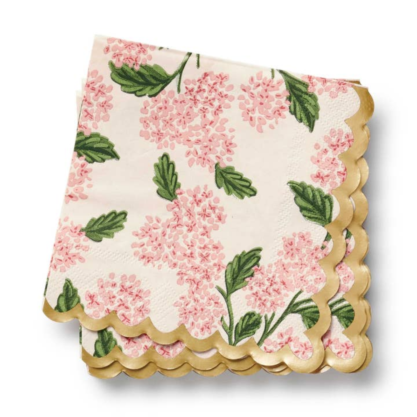 Pretty in Pink Hydrangeas Cocktail Paper Napkins (Set of 20)