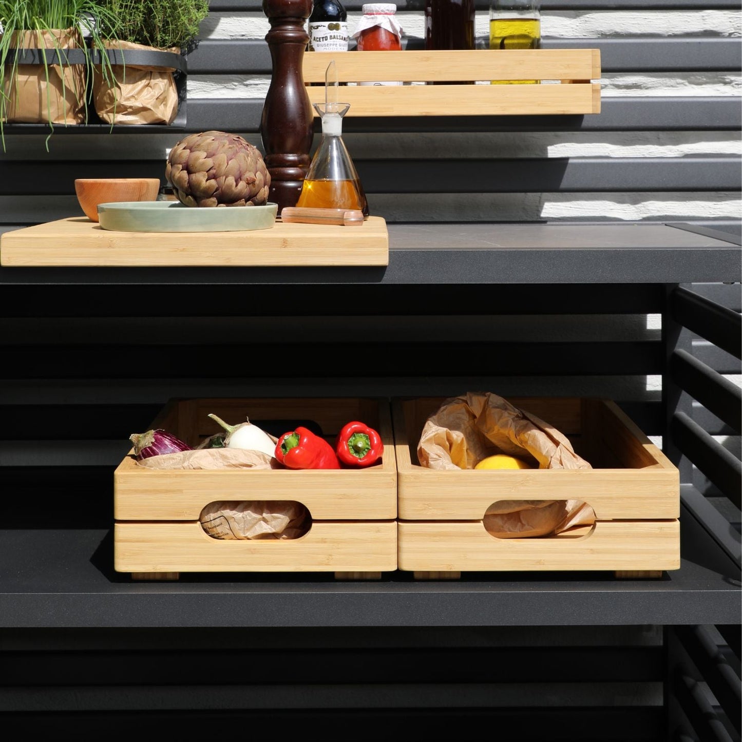 Largo Bamboo Crate