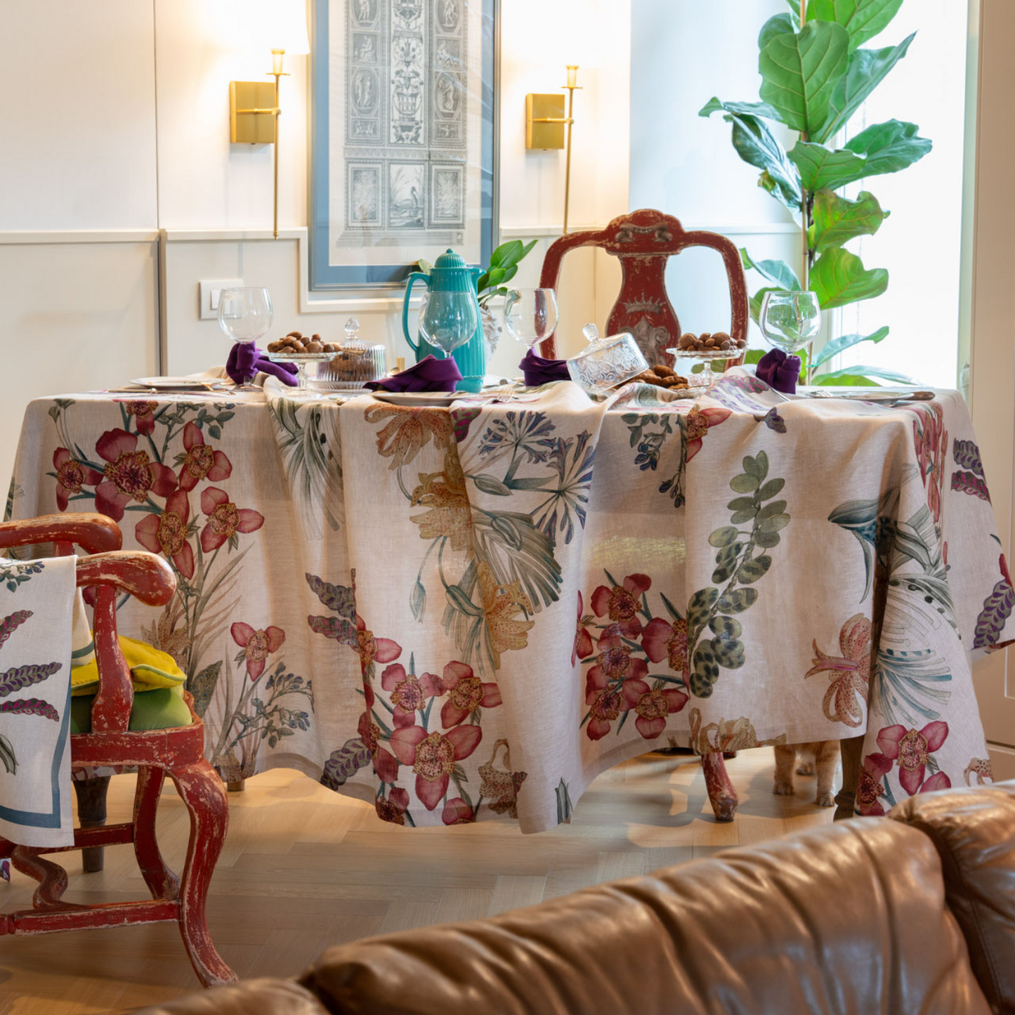 Eradea Orchids Tablecloth