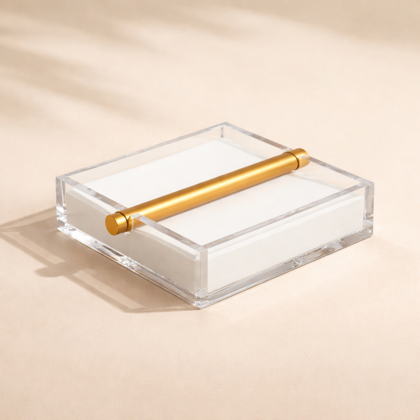 Napkin Holder- Gold